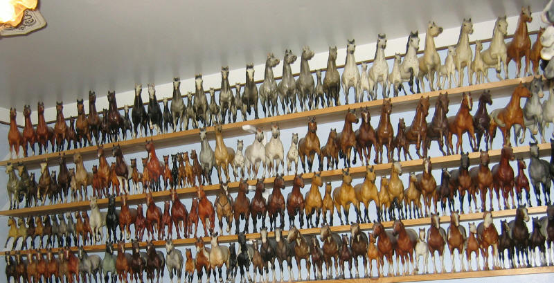 ponies in a row